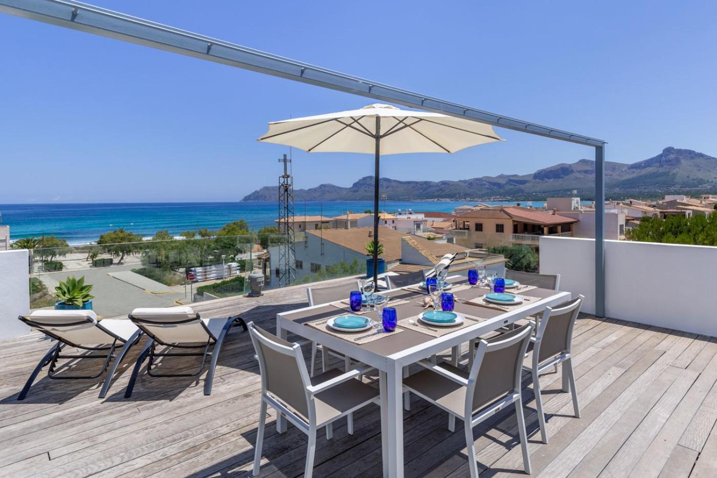 Modern Panoramic Sea View House Mallorca * Son Serra de Marina