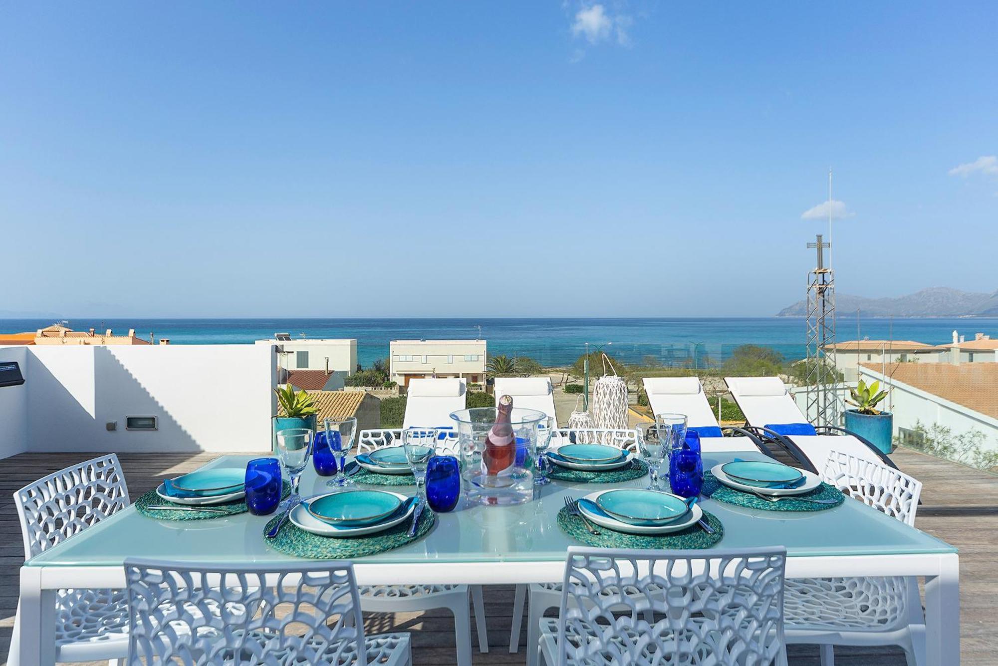 Ferienhaus Modern Panoramic Sea View House Mallorca